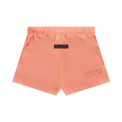FEAR OF GOD ESSENTIALS Running Shorts "Coral"