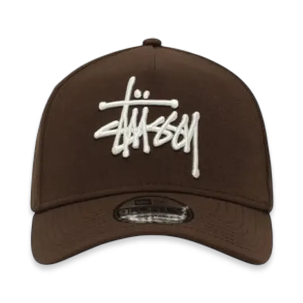 Stussy New Era 9Forty Basic Strapback "Brown"