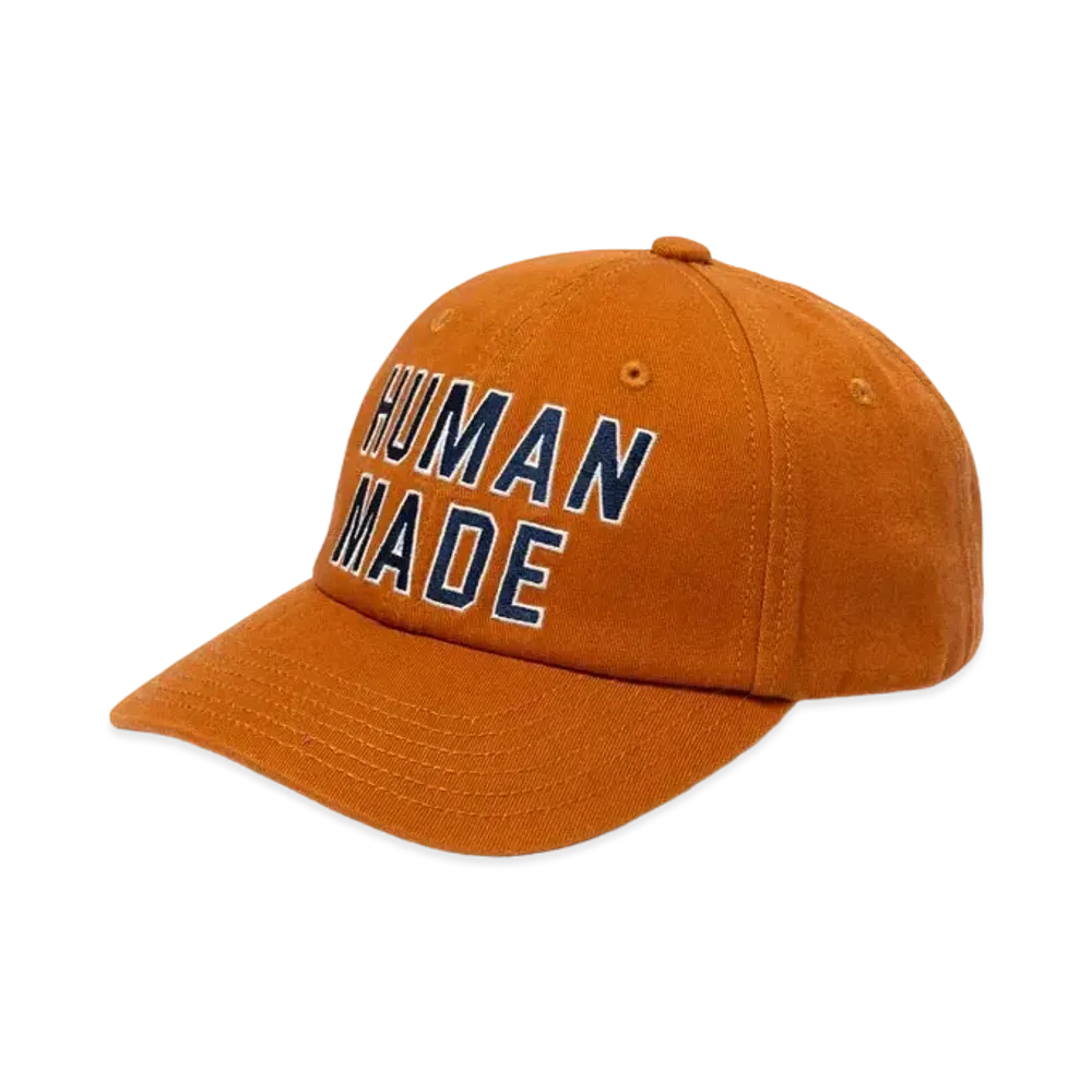 HUMAN MADE 6 Panel Cap #2 "Orange"