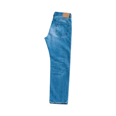Ron Herman Recycled Cotton Used Slim Denim Pants "Blue"