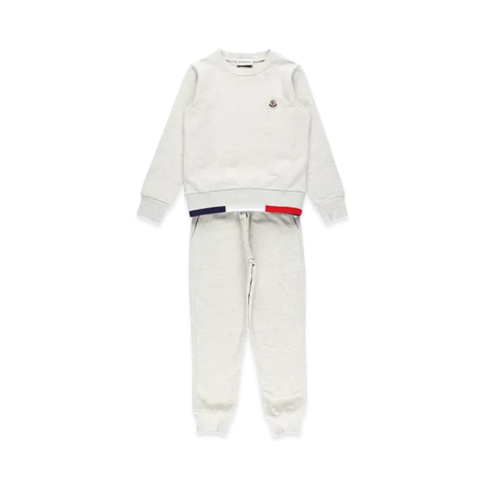MONCLER Kids Sweatshirt And Joggers "Gray"