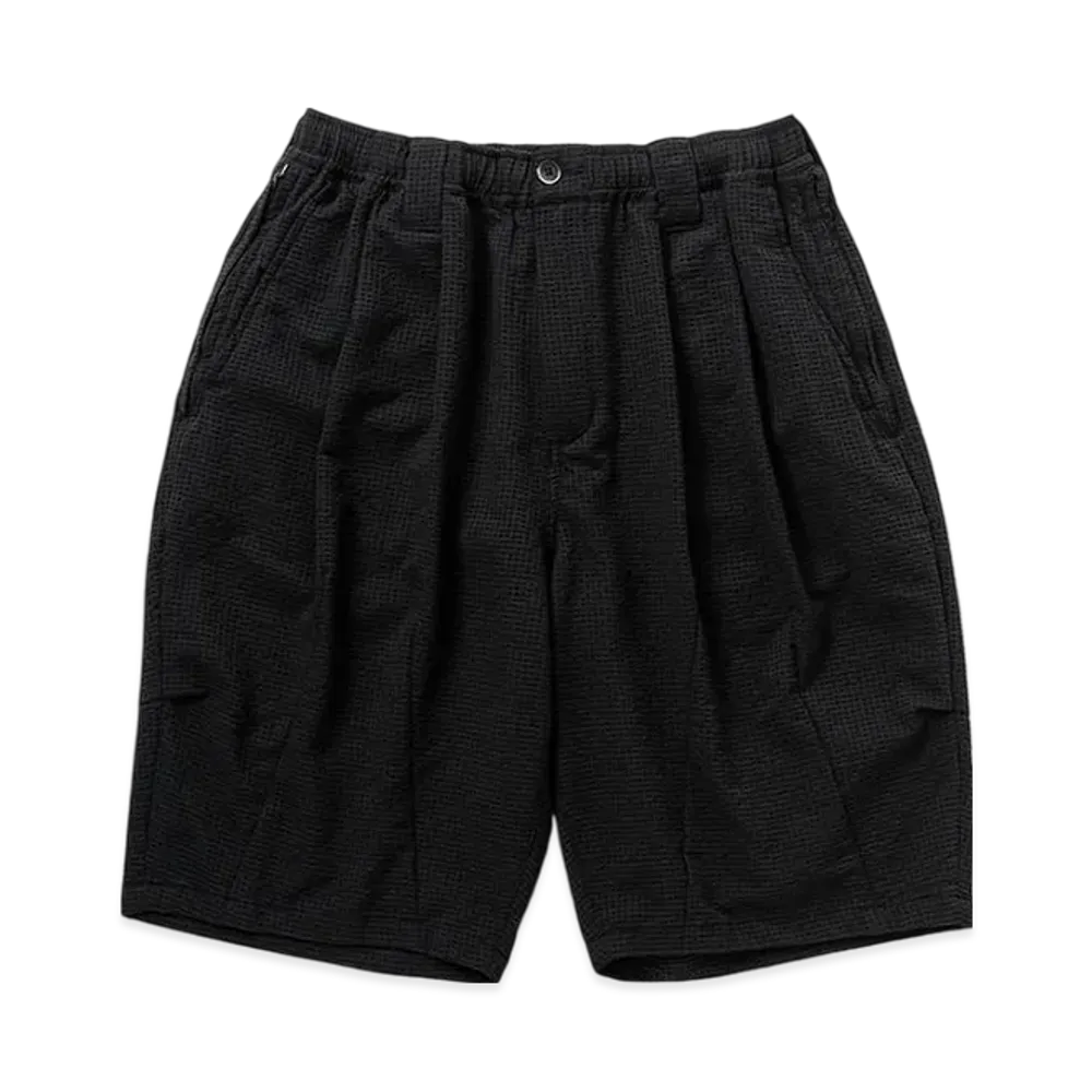 TIGHTBOOTH Seersucker Big Shorts "Black"