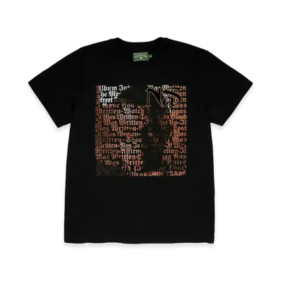 Denim Tears x NAS 'It Was Written' 30th Anniversary Tee "Black"
