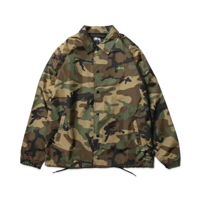 Stussy Camo Cruize Coach Jacket "Camo"