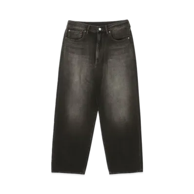 BEAMS Wide Fit Denim Pants "FeadBlack"