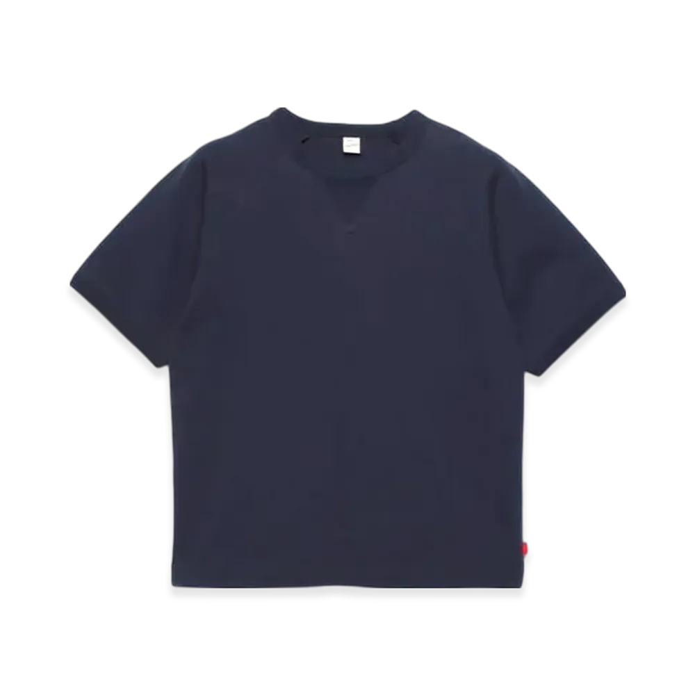 Healthknit Maxweight Sweat Short Sleeve T-Shirt "Navy"