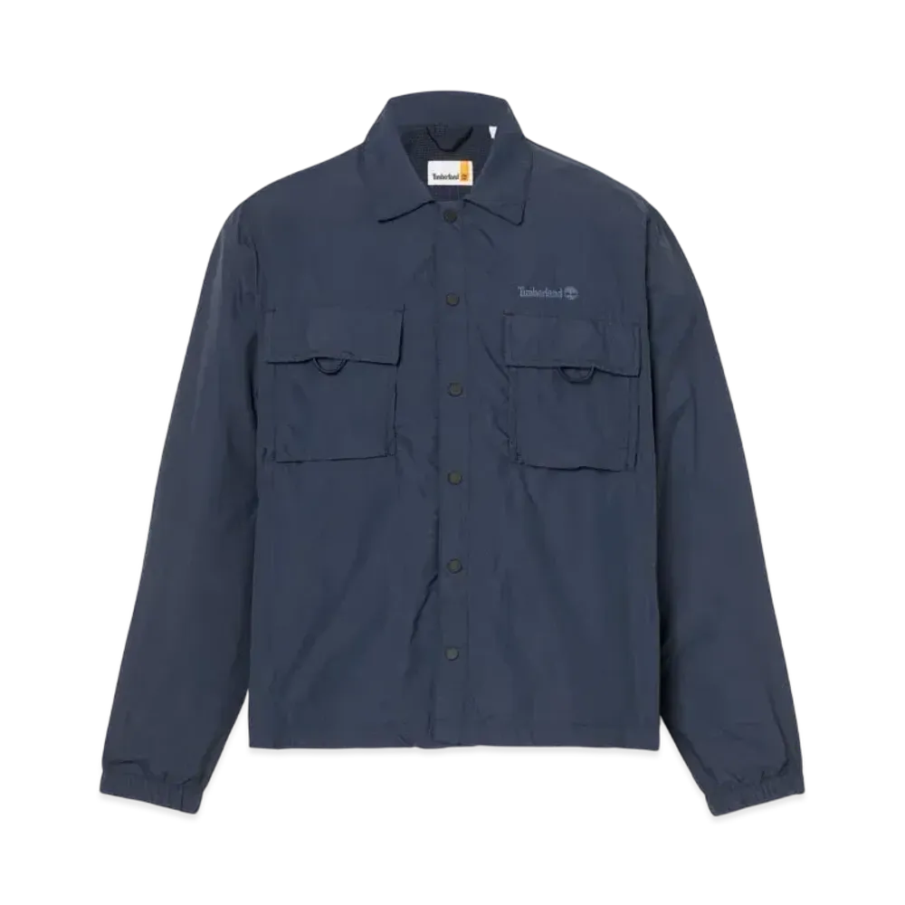 Timberland Men's Water Reparent Shirt Jacket "Dark Sapphire"
