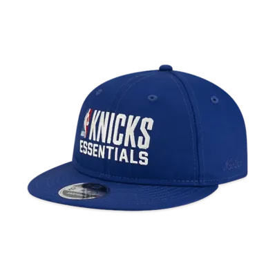 NEW ERA x FEAR OF GOD ESSENTIALS x NBA New York Knicks RC 9FIFTY Cap "Blue"