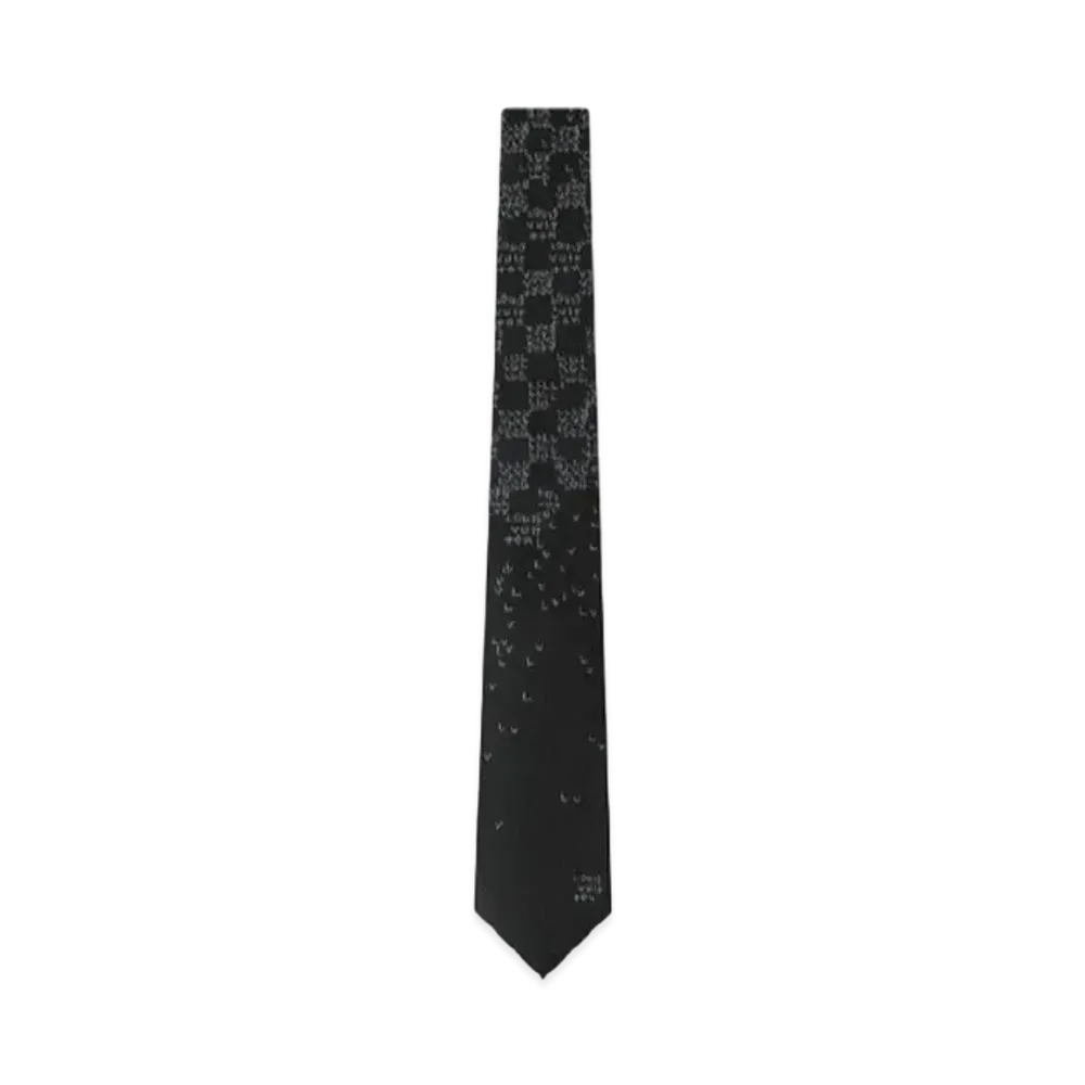 Louis Vuitton Damier Spread Tie "Noir"