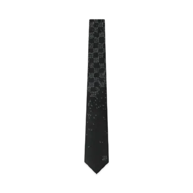 Louis Vuitton Damier Spread Tie "Noir"