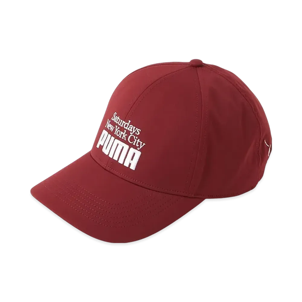 Saturdays NYC x PUMA Logo Cap "Red"