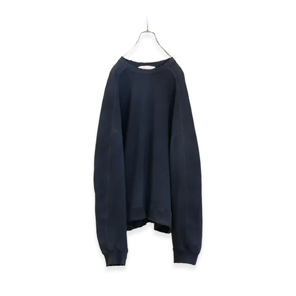 ANCELLM Smooth Sweat Shirt "Dark Navy"
