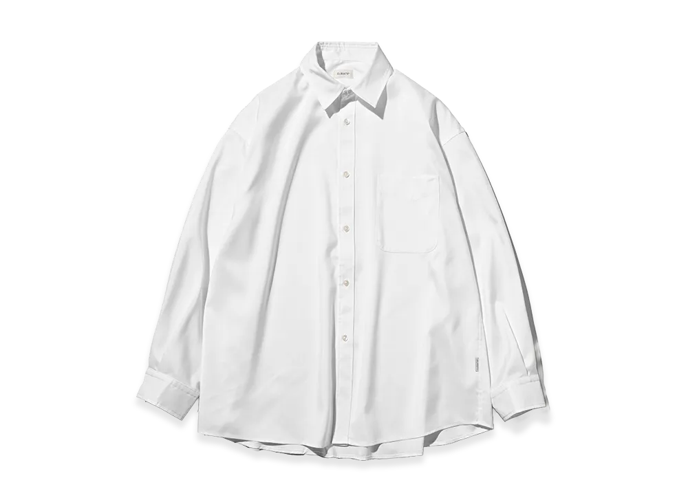 CLESSTE Active Oxford Everyday L/S Shirt "White"