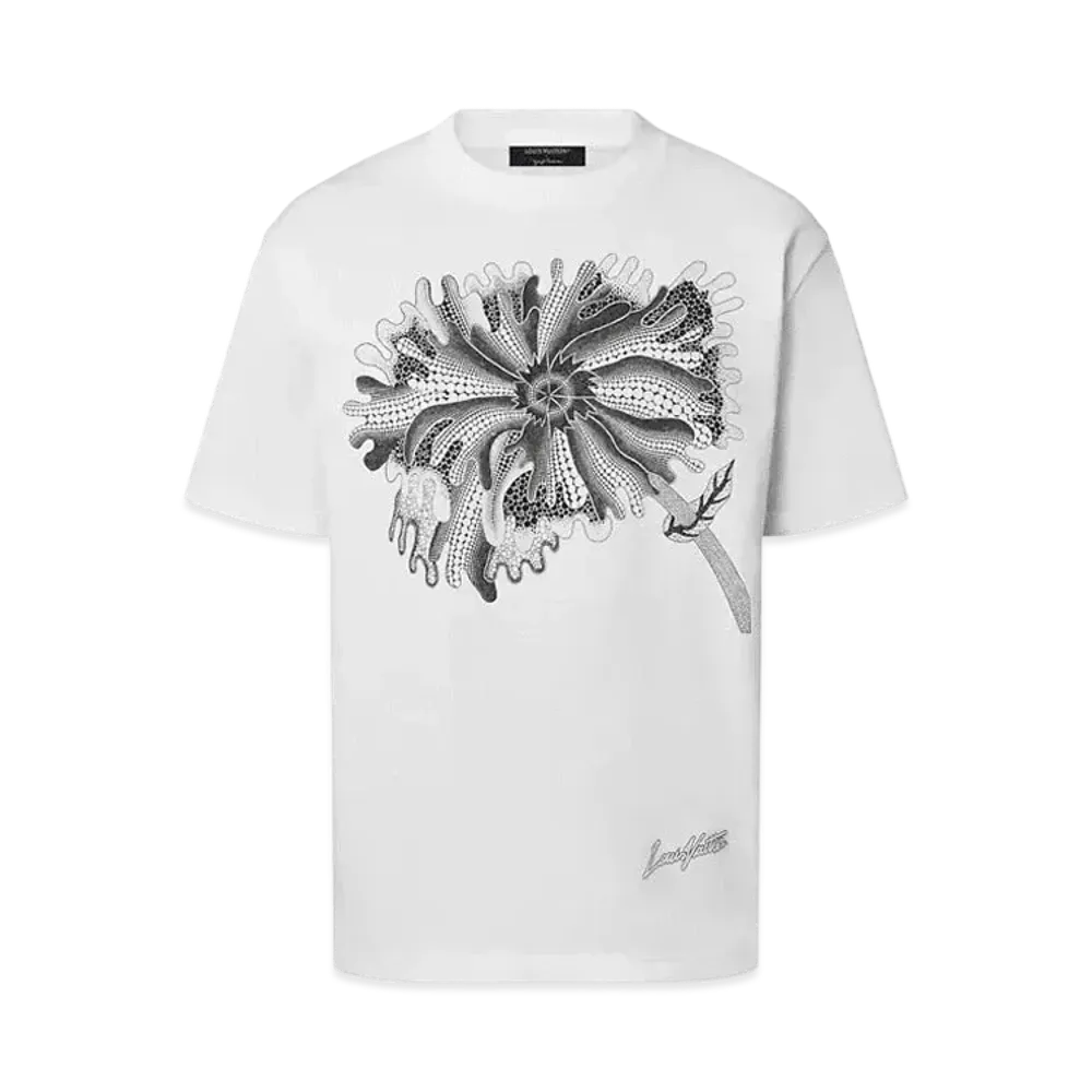 Louis Vuitton x Yayoi Kusama Psychedelic Flower Regular T-Shirt "Blanc"