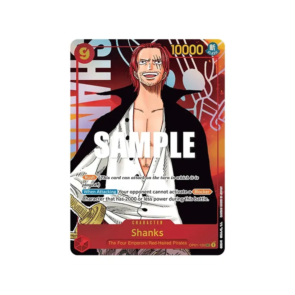 シャンクス SEC-P [OP01-120]【英語版】(ブースターパック「ロマンスドーン」)