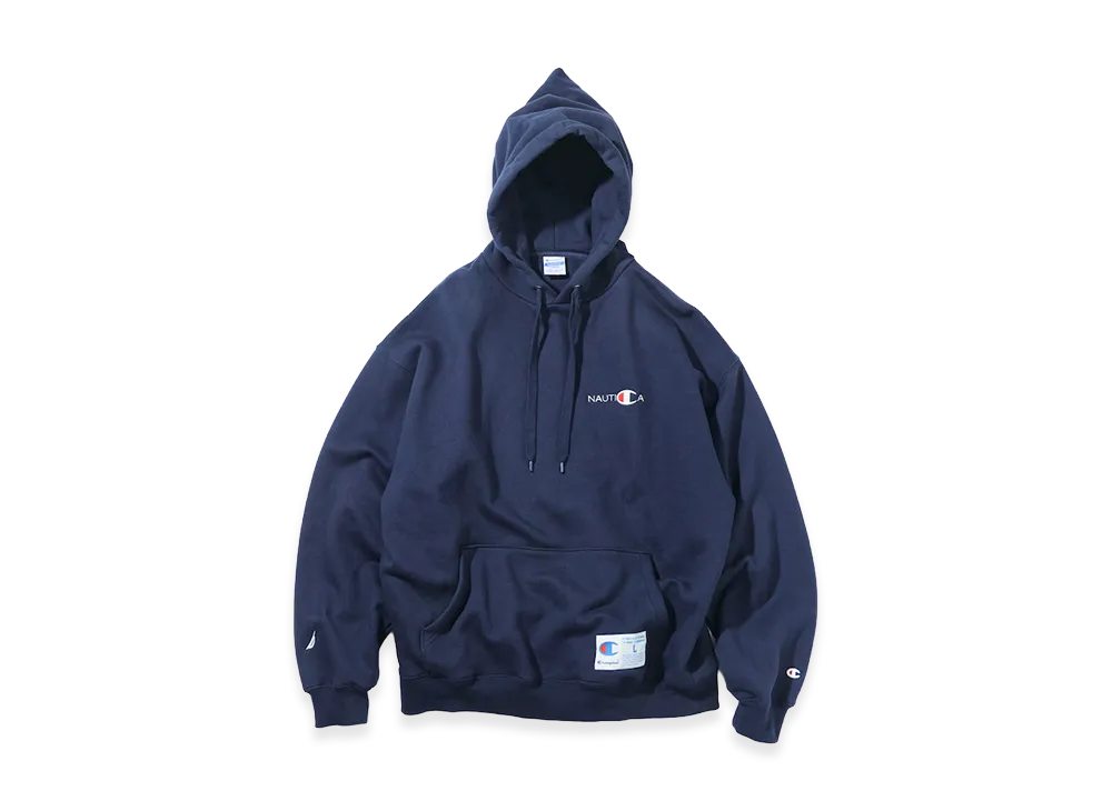 Champion x NAUTICA Embroidered Sweat Hoodie "Navy"