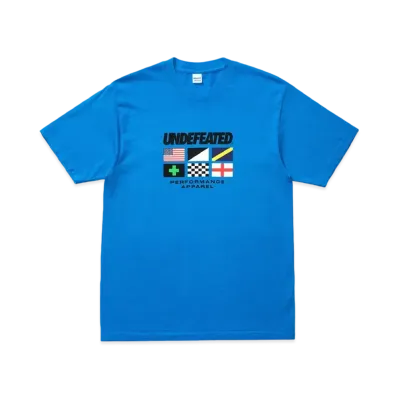 UNDEFEATED PERFORMANCE S/S TEE - 80170 "Blue"