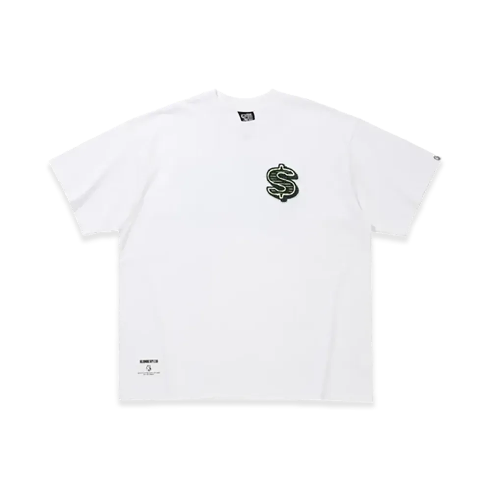 BILLIONAIRE BOYS CLUB Cotton Dollars T-Shirt "White"