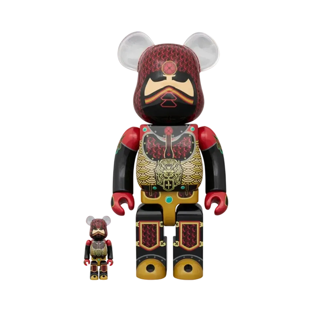MEDICOM TOY "BEARBRICK" Empire Motor Club Sunny Wang 100% & 400%