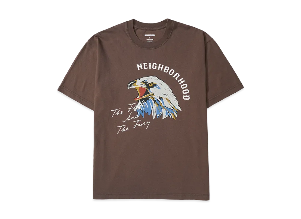 NEIGHBORHOOD NH 261 Spot . Tee SS-7 "Brown"