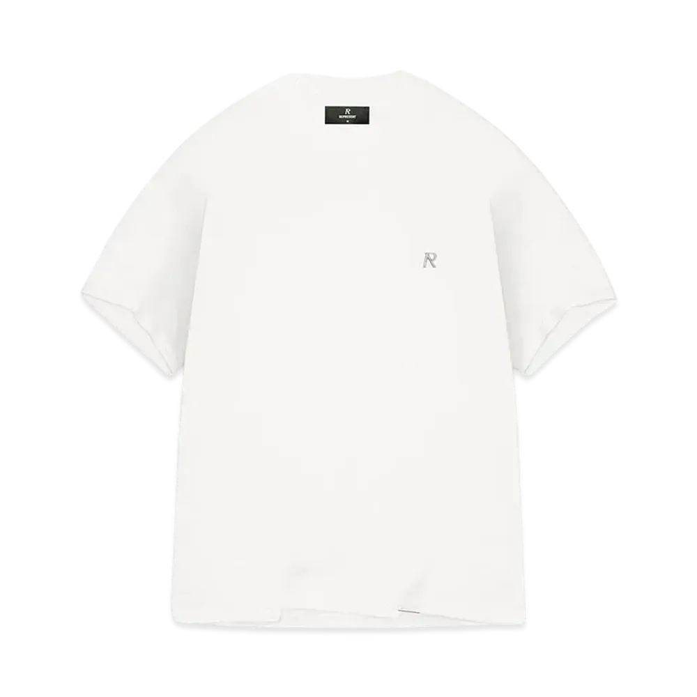 REPRESENT Metal Initial R T-Shirt "Flat White"