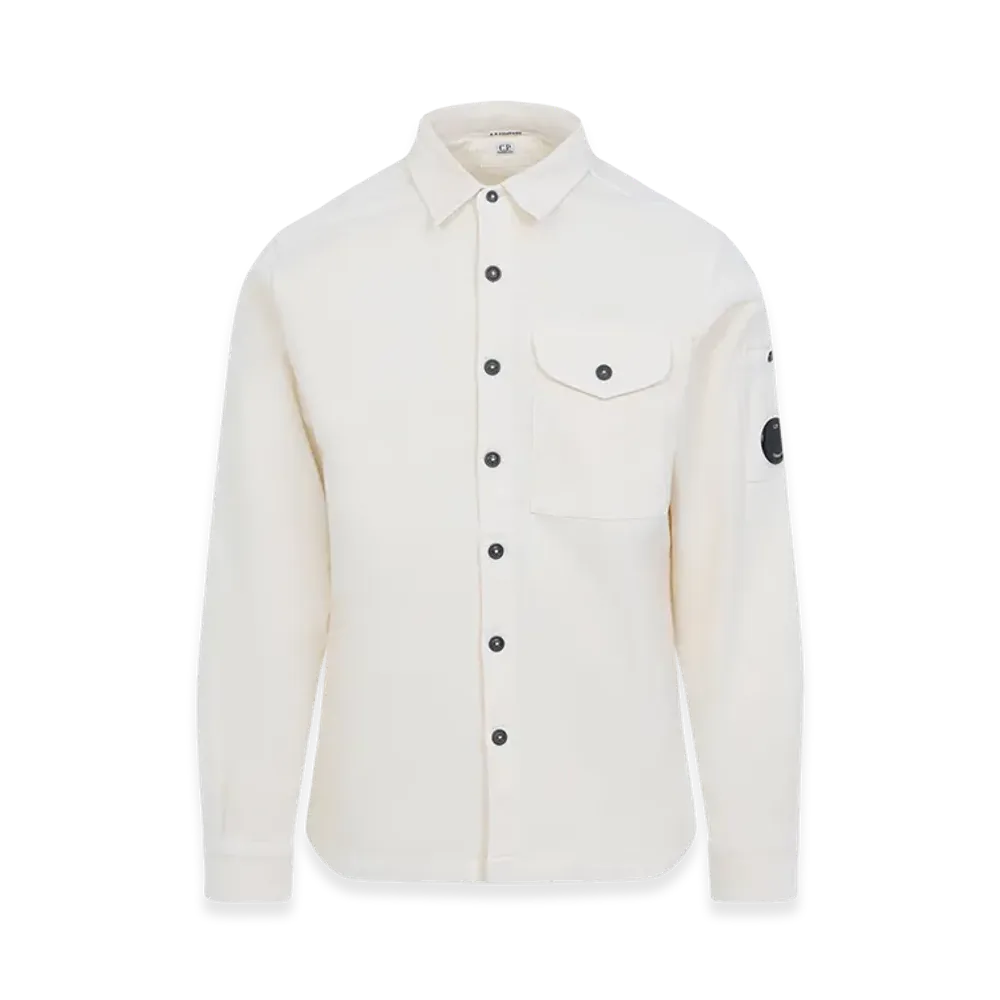 C.P. Company L/S Corduroy Shirt "Pistachio Shell"