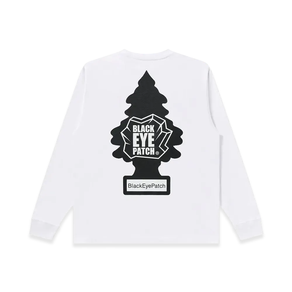 BlackEyePatch Fresh Icy Air Logo L/S Tee "White"
