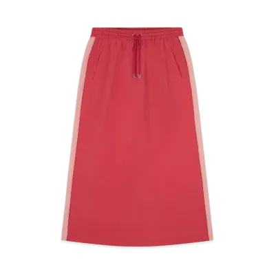Maison Kitsune Flash Fox Long Skirt "Sierra/Acer Leaf"