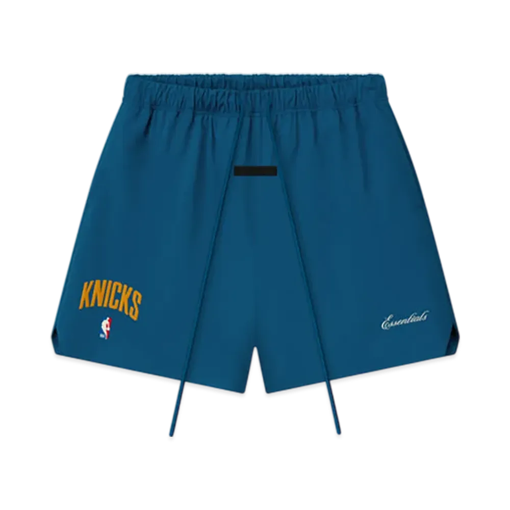 FEAR OF GOD ESSENTIALS Knicks Classic Short "Blue Sapphire"