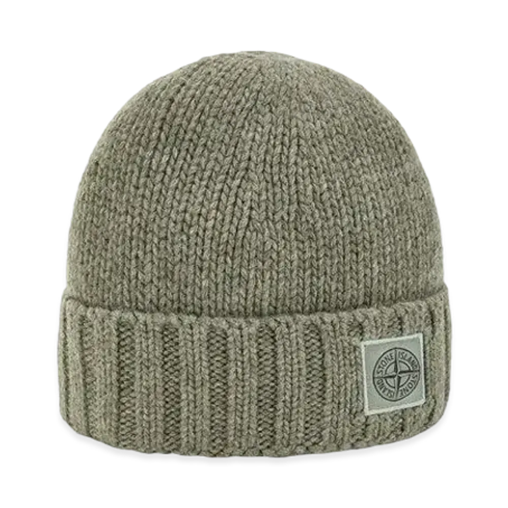 Stone Island N17B6 GEELONG WOOL "Sage Green"