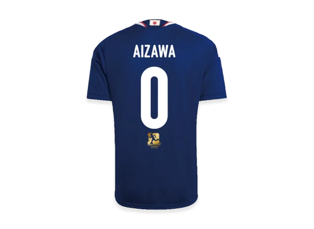 adidas x My Hero Academia Soccer Japan 2026 Home Replica Jersey #0 AIZAWA "Japan Blue"