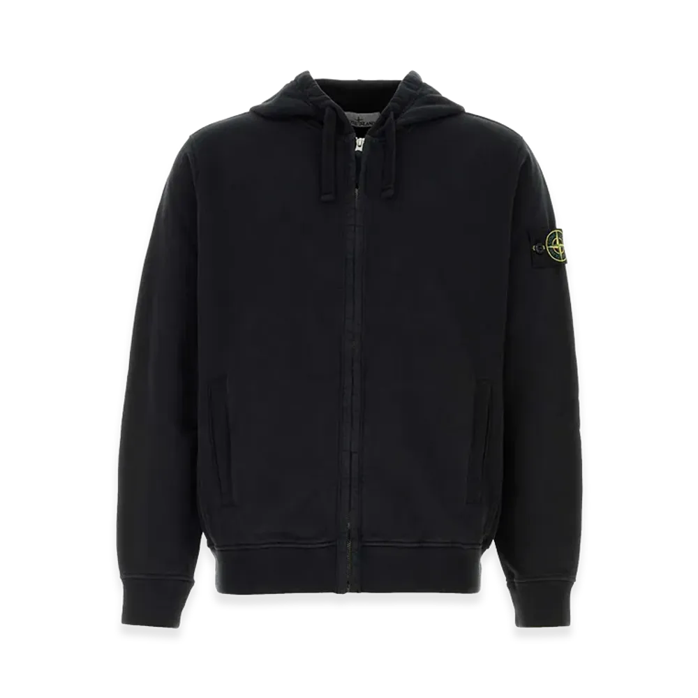 Stone Island Cotton Sweatshirt "Black"