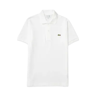 LACOSTE Classic Fit L.12.12 Polo Shirt "Blanc"