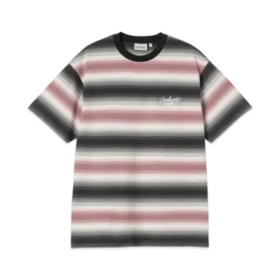 Carhartt WIP S/S Dashner T-Shirt "Dashner Stripe Graphite"