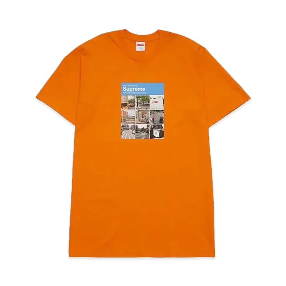 Supreme Verify Tee "Orange"