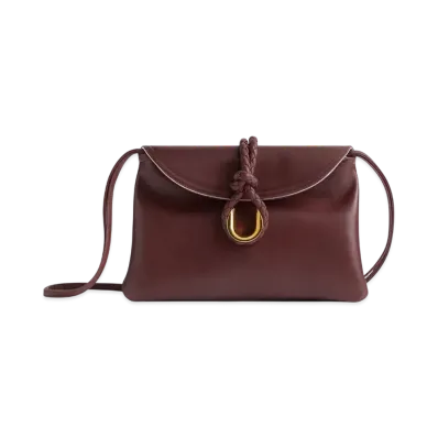 Bottega Veneta Small Liberta "Madder Brown/Lunar"