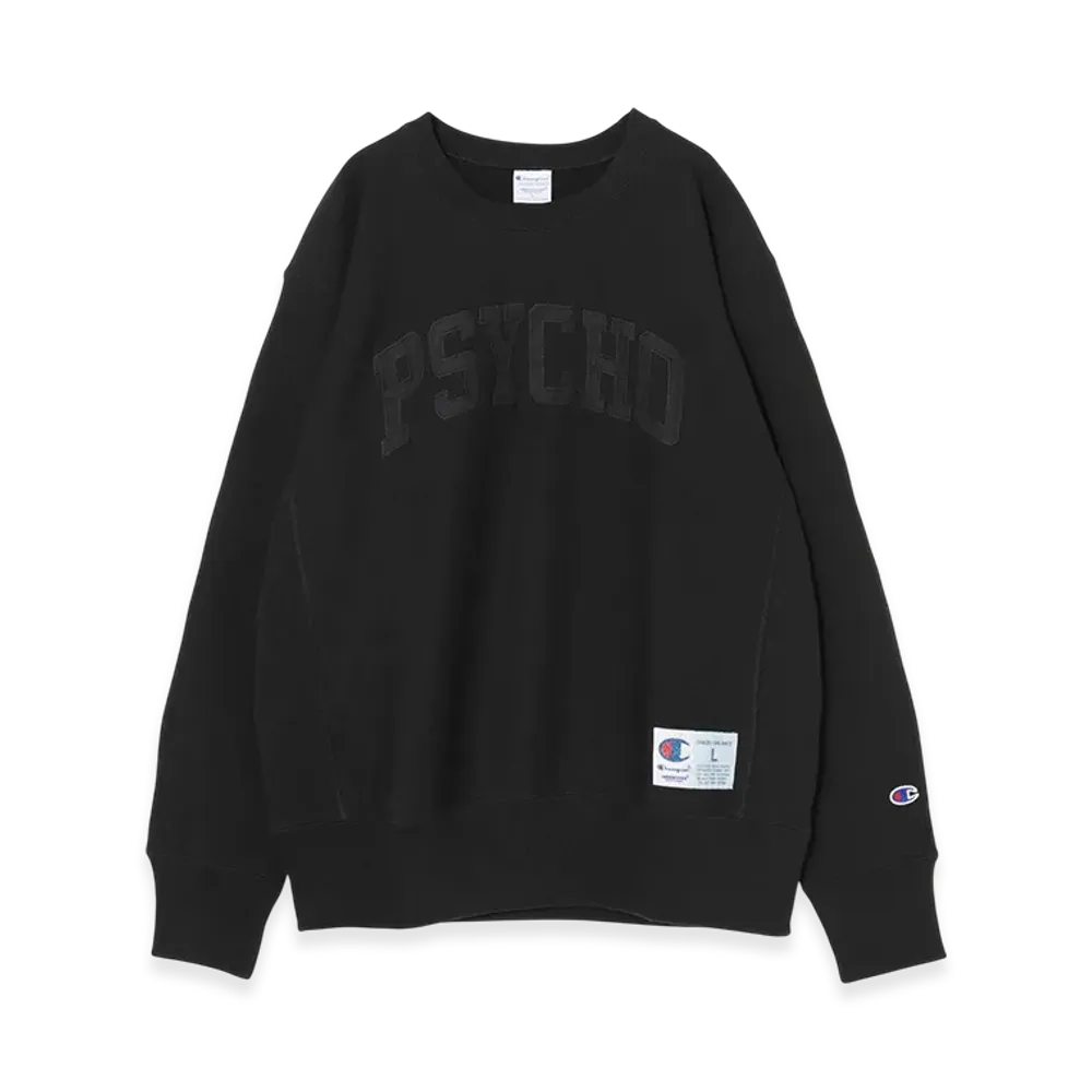 UNDERCOVER x Champion Cotton Fleece Lined Sweat Pullover "Black"