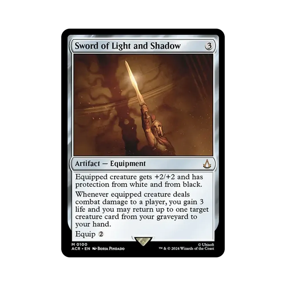 Sword of Light and Shadow M :Foil [ACR 0100]【英語版】(アサシンクリード)