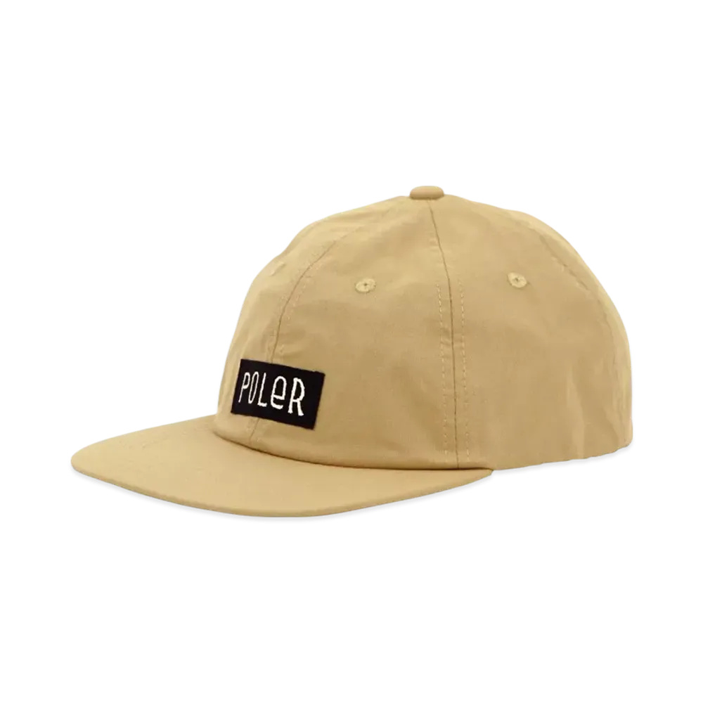 POLeR Cotton 6-Panel Cap "Beige"