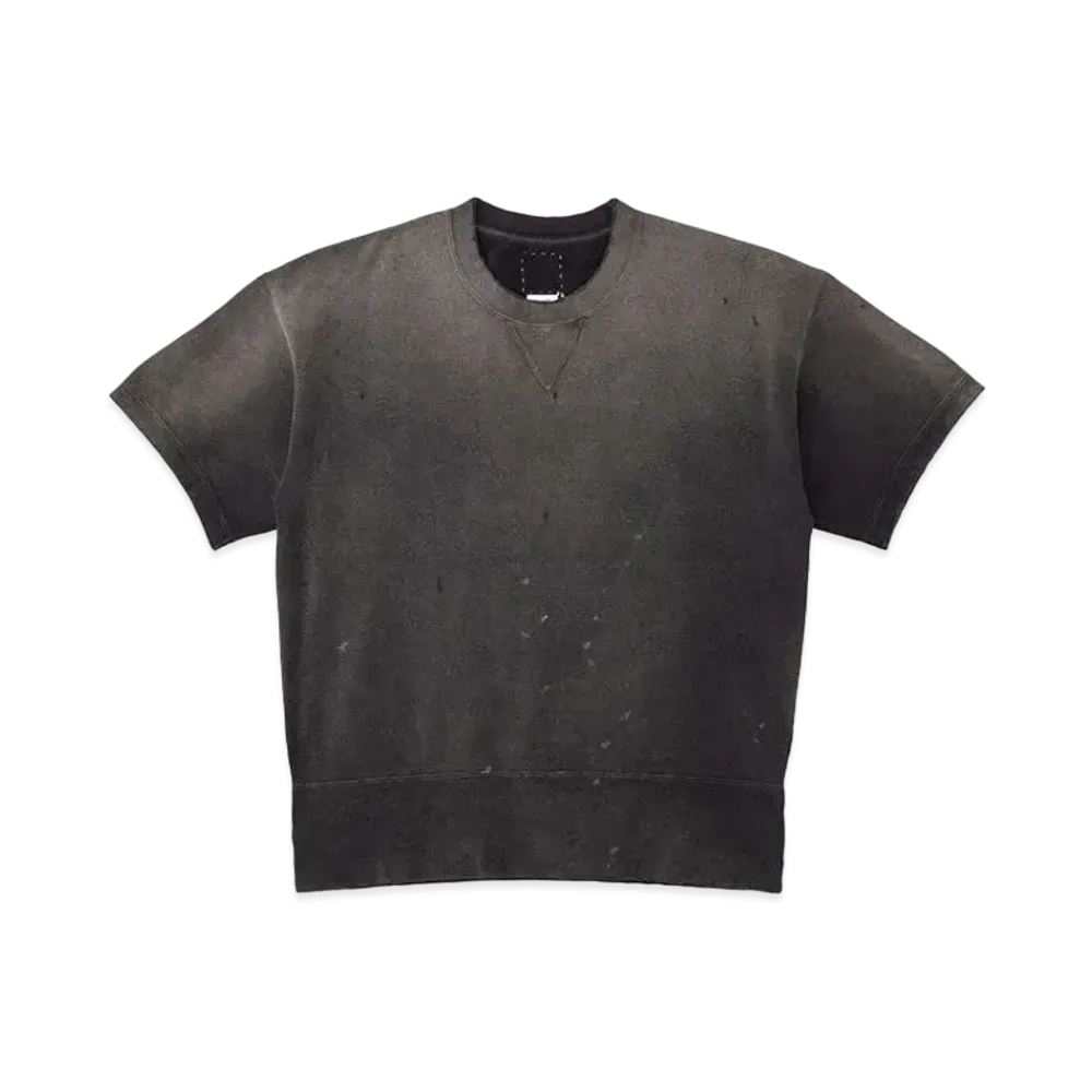 visvim Court Sweat S/S Crash "Black"