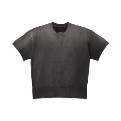 visvim Court Sweat S/S Crash "Black"