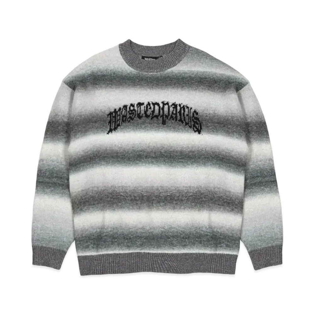 WASTED PARIS Sweater Blur Kingdom "Grey"