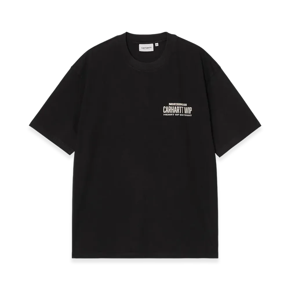 Carhartt WIP S/S Arcan T Shirt "Black heavy stone wash"