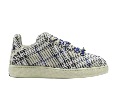 Burberry Embroidered Fabric Box Sneakers "Printed"
