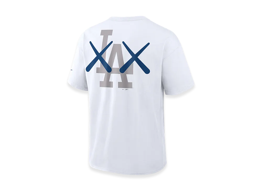 MLB x KAWS x Nike Fanatics Women’s Fest Boxy Tee Los Angeles Dodgers "White"