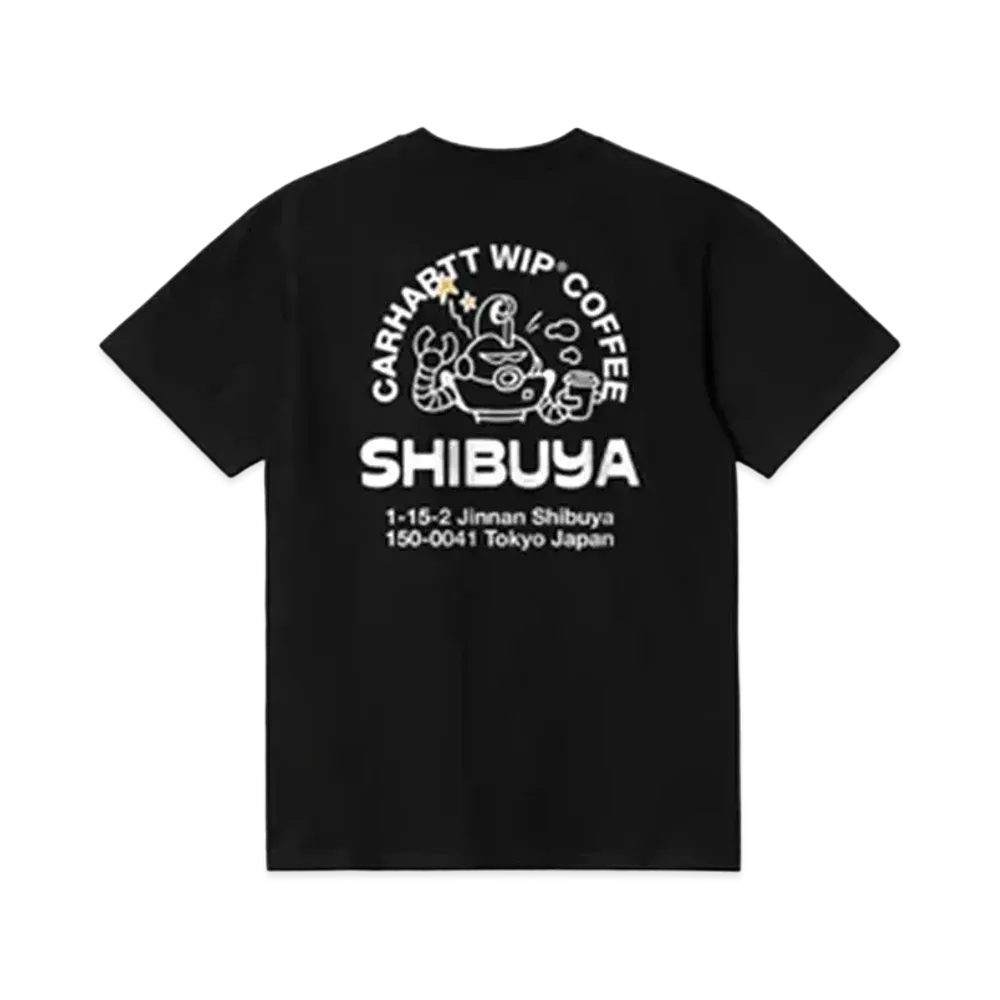 Carhartt Wip Shibuya Opening T-Shirt "Coffee Black"