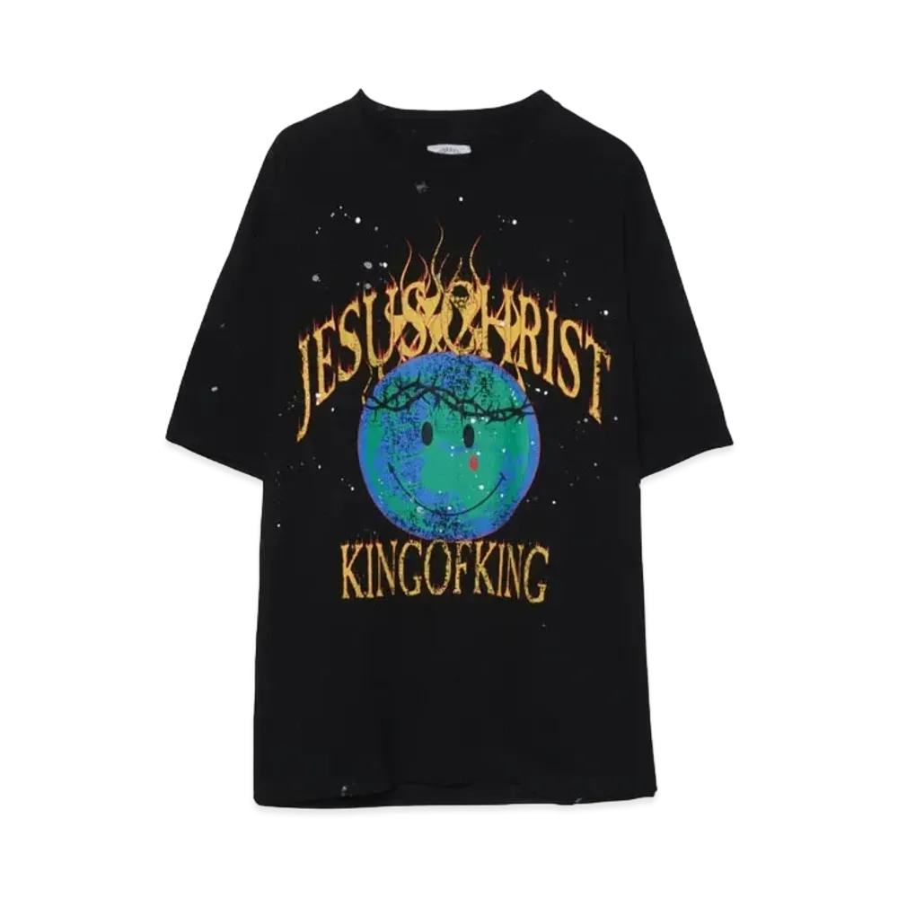 SOMEIT J.X.F VINTAGE TEE "BLACK"