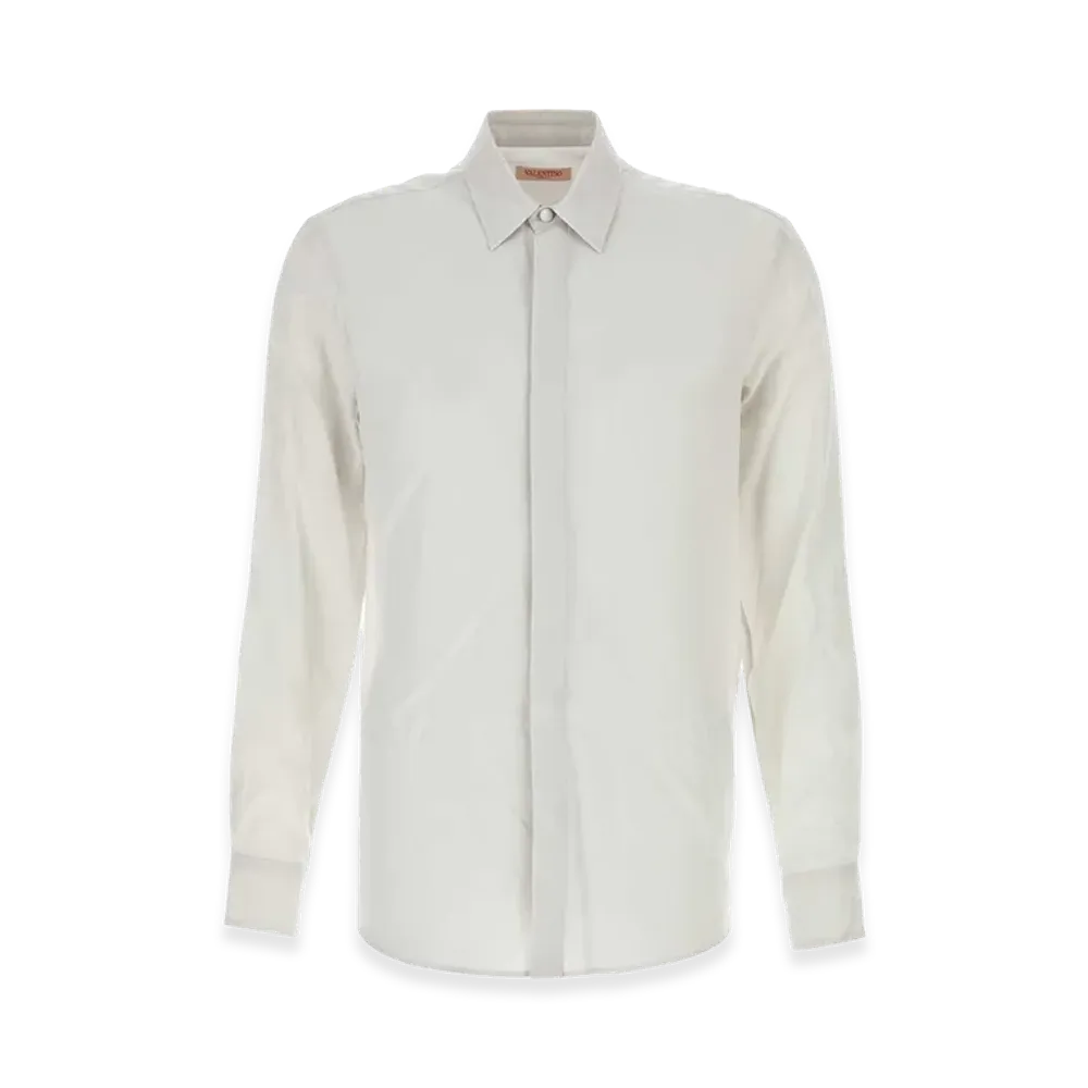 Valentino Ice Silk Shirt "White"