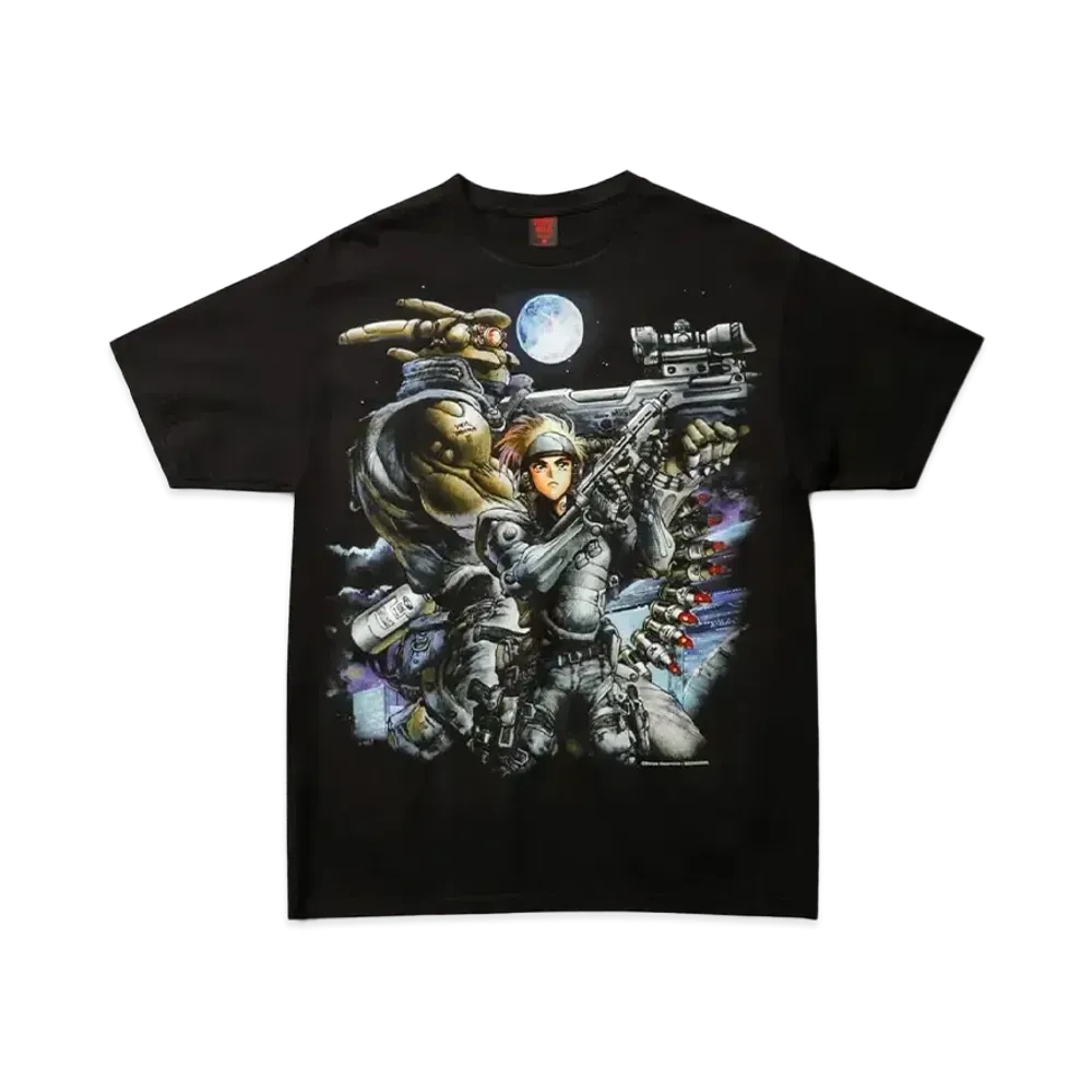 Geeks Rule x MASAMUNE SHIROW Appleseed 15 Silkscreen Printing T Shirt 02 "Black"