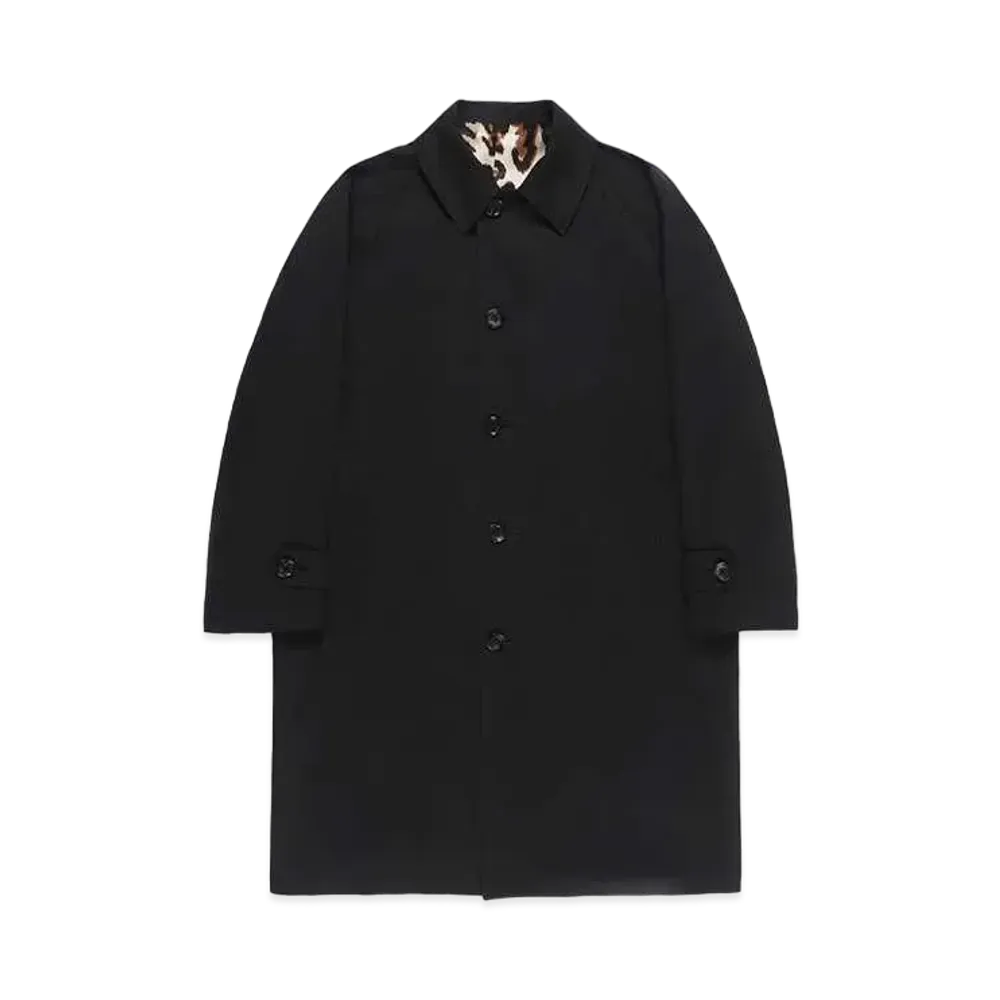 WACKO MARIA Bal Collar Coat "Black"